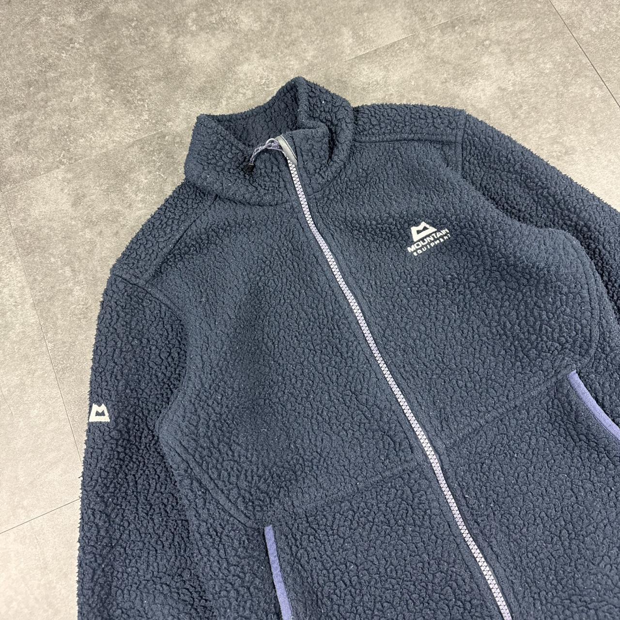 Vintage Mountain Equipment full Zip pile purple fleece