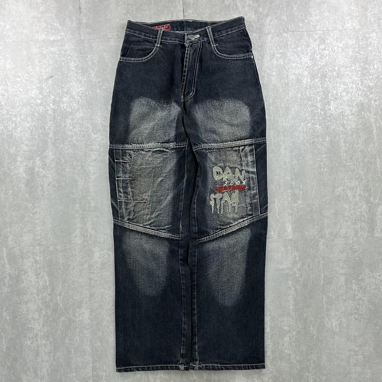 Japanese Denim jeans 2000s spellout carpenter skate jeans