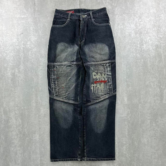 Japanese Denim jeans 2000s spellout carpenter skate jeans