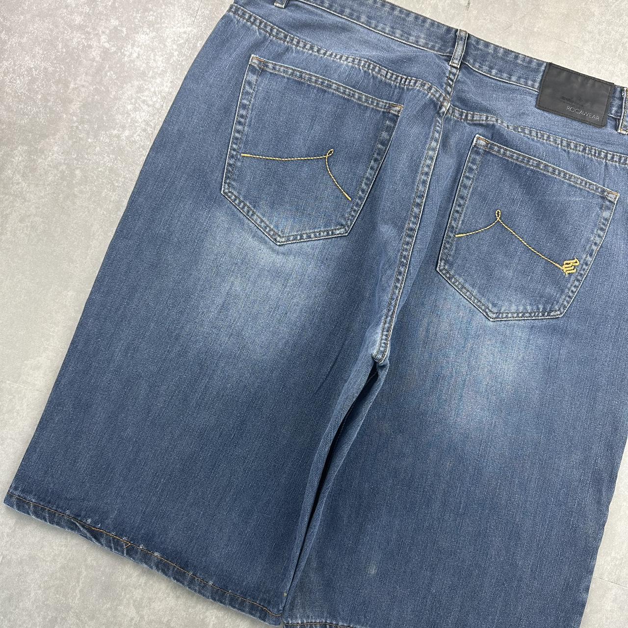 Rocawear Japanese style 2000s spellout carpenter style jorts