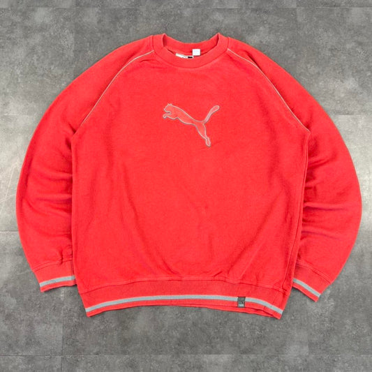 Vintage 2000s Puma Spellout Mini logo Sweatshirt