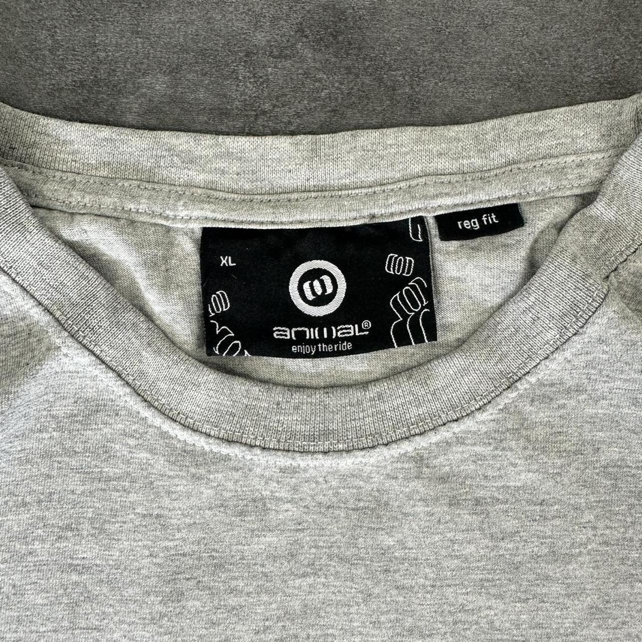 Animal 2000s Print graphic logo T shirt