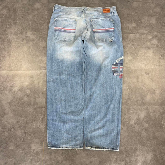 Enyce 2000s USA denim Vintage skater Baggy HipHop Y2k Jeans