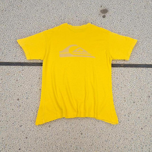 Quiksilver Vintage Y2K Surfwear logo boxy T-Shirt