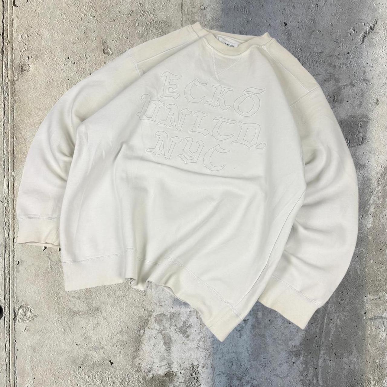 Ecko unltd NYC Vintage Y2K Hiphop 2000s grunge old English sweatshirt