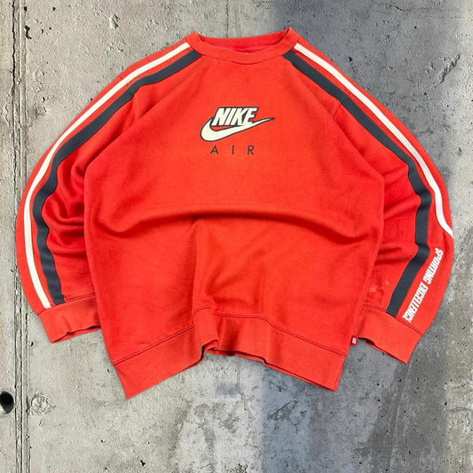 vintage Nike Air 2000s spellout embroidered big spellout sweatshirt