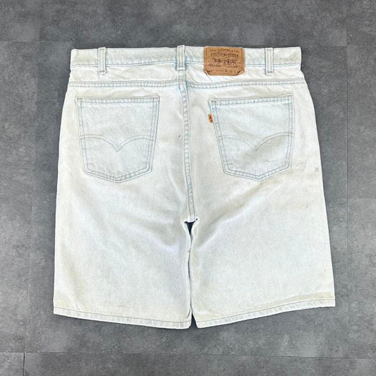 Levi’s 505 2000s dungaree workwear comfort fit denim shorts jorts