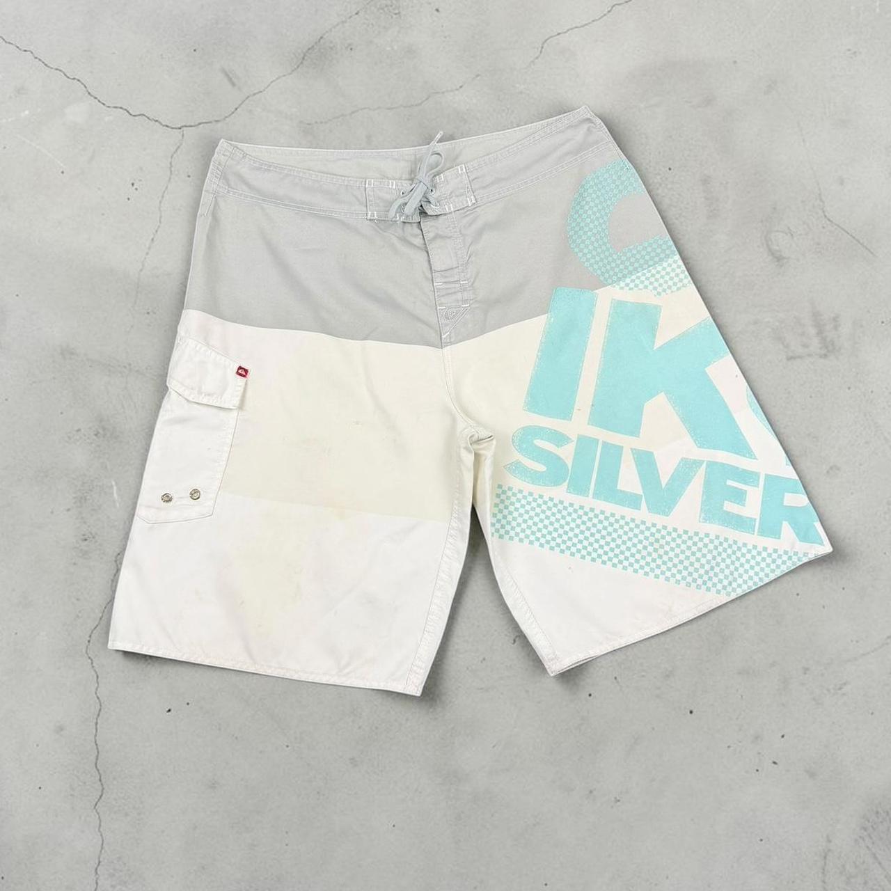 Quiksilver surfer vintage Y2K Surfwear beach swim board shorts
