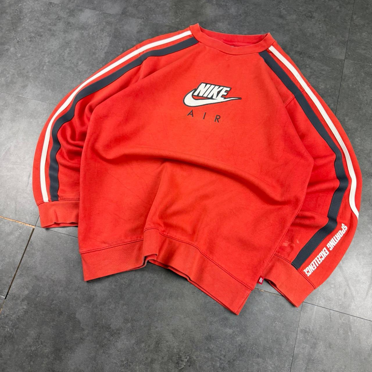 vintage Nike Air 2000s spellout embroidered big spellout sweatshirt