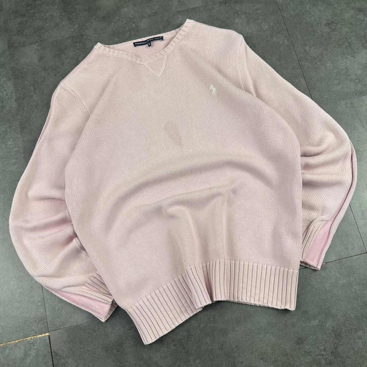 Polo Ralph Lauren 90s chunky knit cotton jumper
