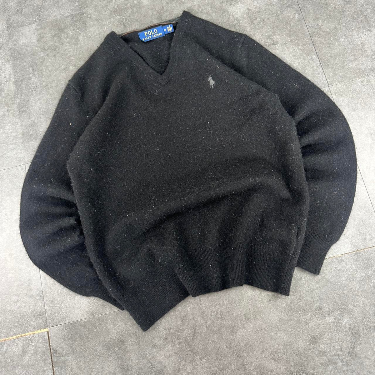 Chunky Ralph Polo Ralph Lauren 90s chunky knit 100% lambs wool jumper – Nighttime ...