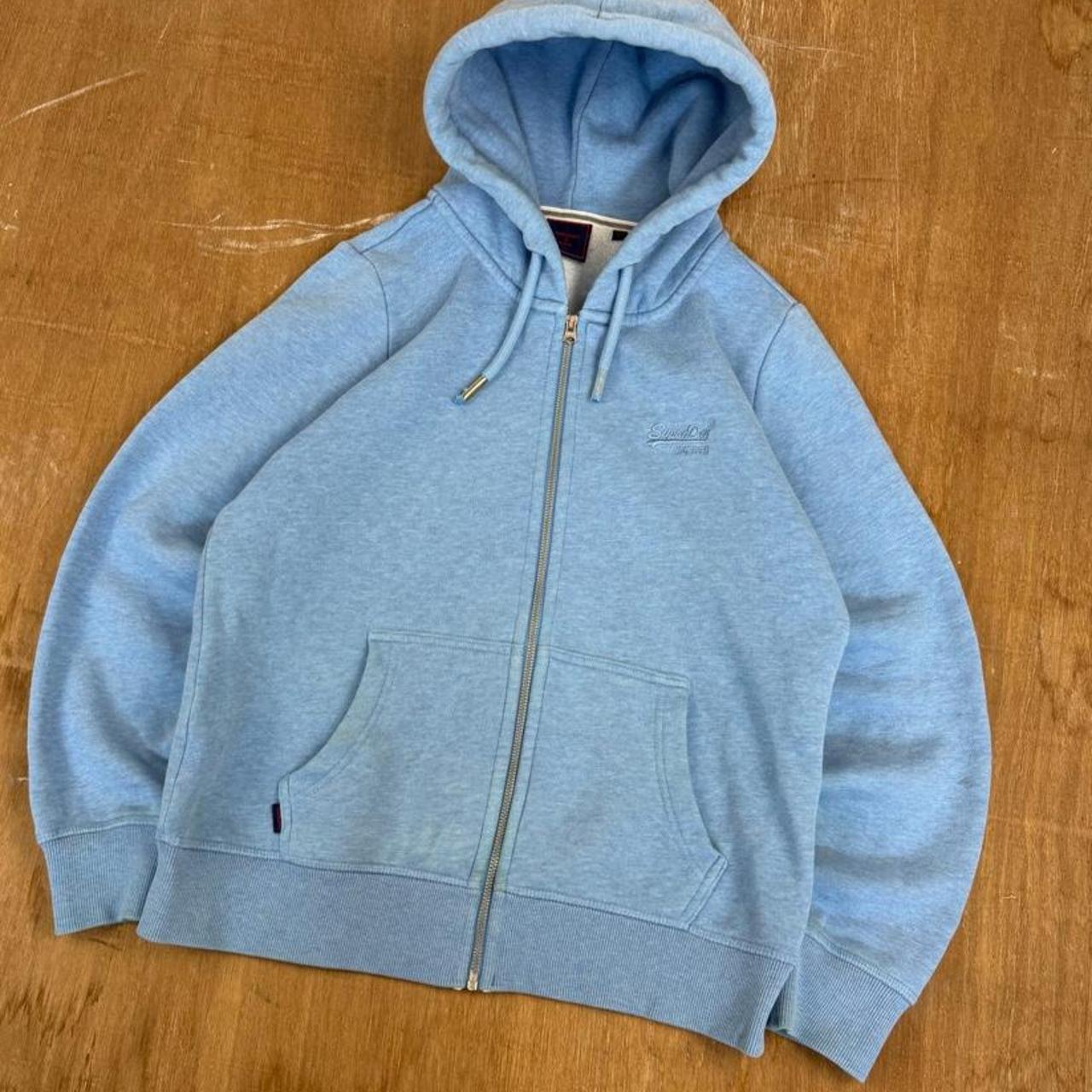 Superdry vintage Y2K 2000s zip hoodie