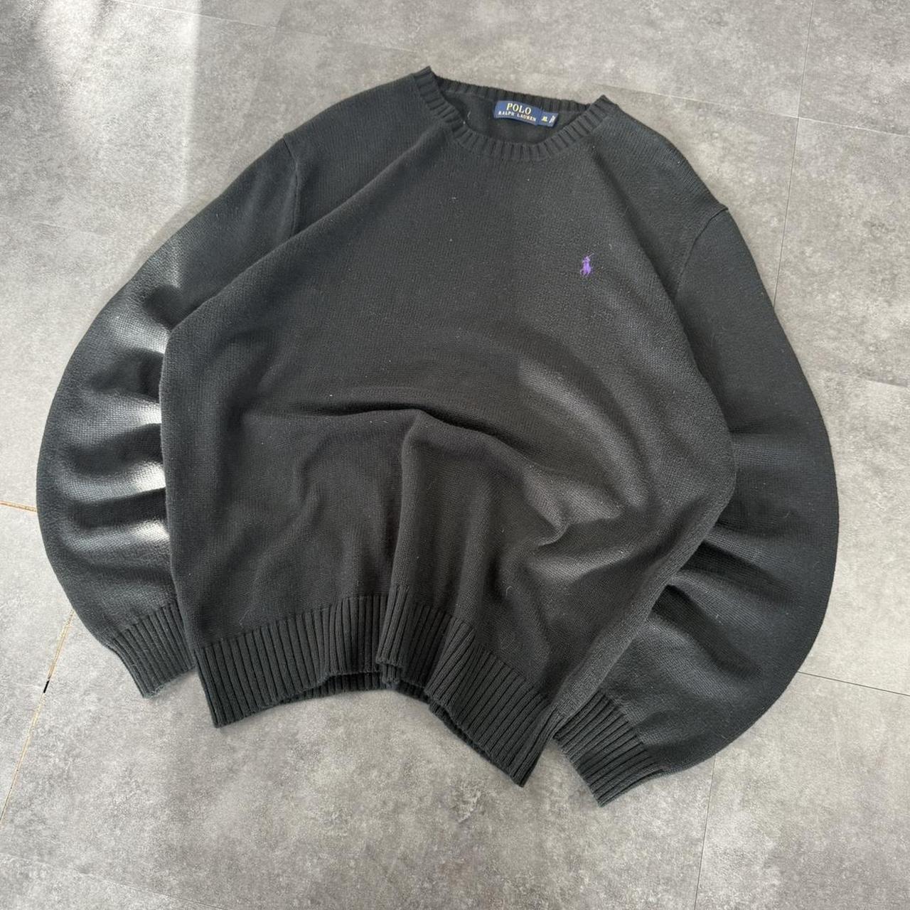 Polo Ralph Lauren 90s chunky knit heavyweight round neck jumper