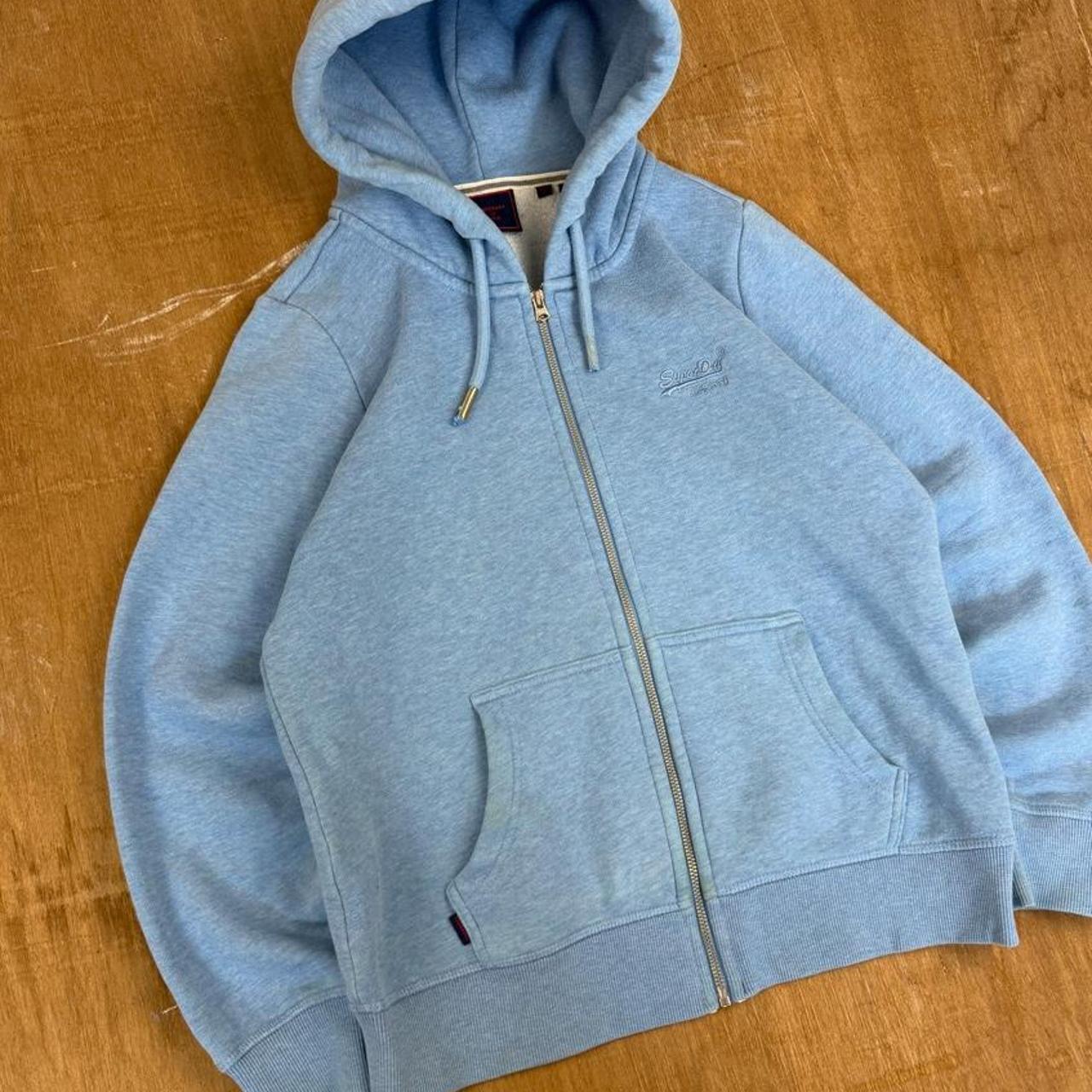 Superdry vintage Y2K 2000s zip hoodie