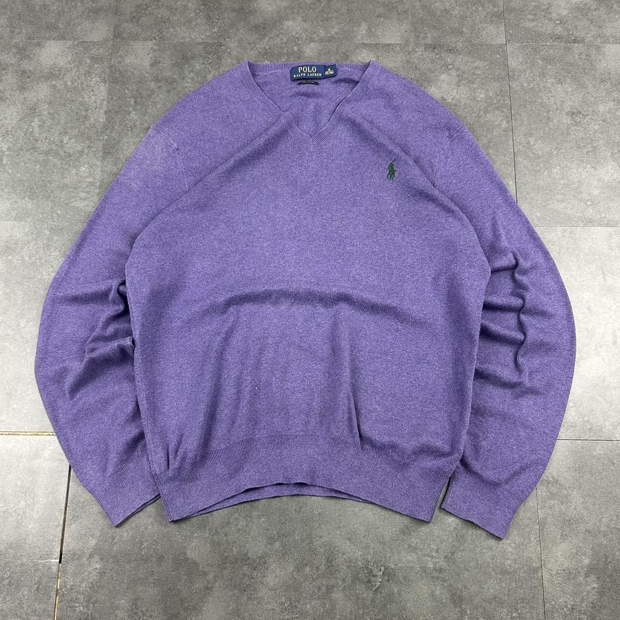 Polo Ralph Lauren 90s v neck knit pullover jumper