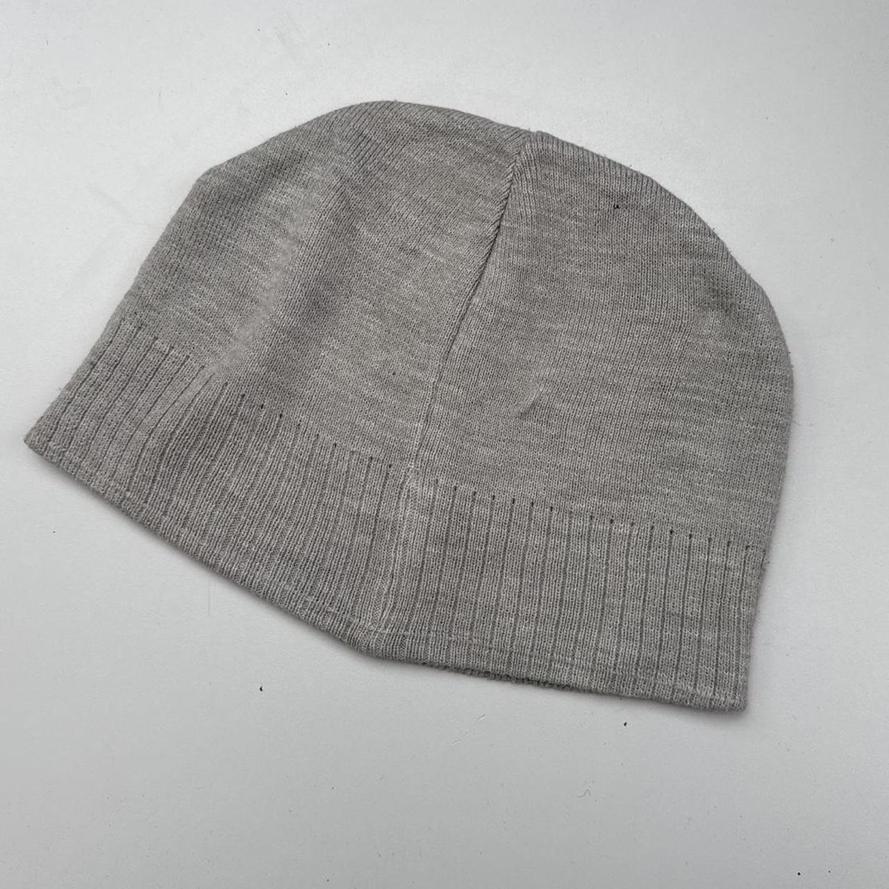 Adidas 2000s vintage sportswear winter embroidered logo beanie hat