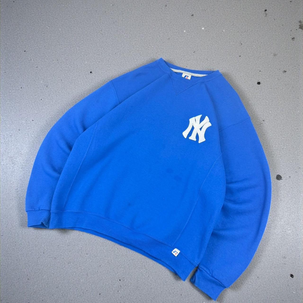 Russell athletic X Yankee embroidered Baseball sweatshirt
