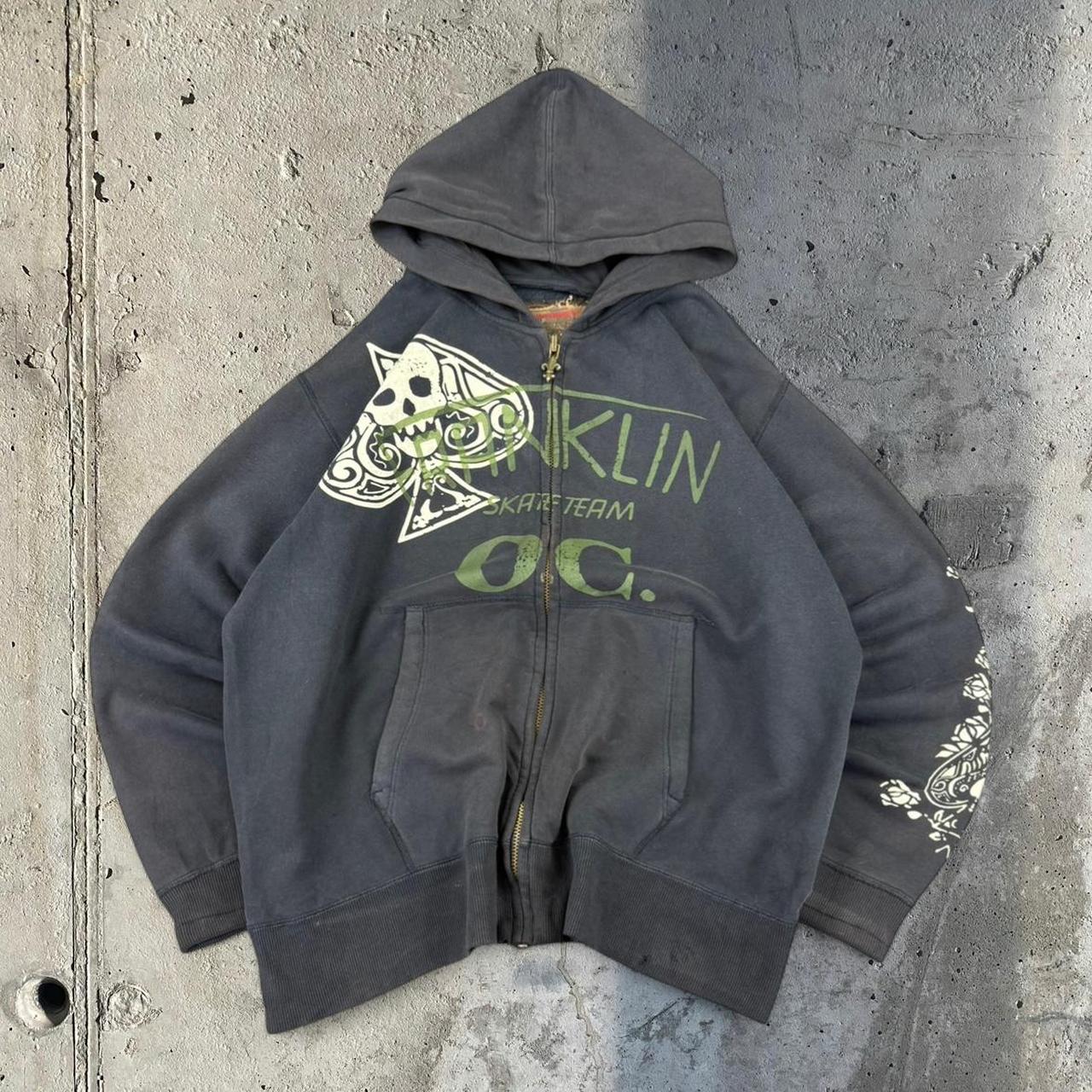 Rare Union Bay Vintage Y2K skate team spellout hoodie