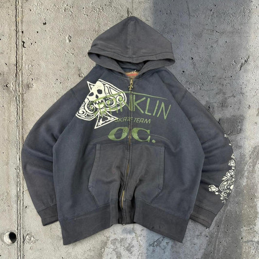 Rare Union Bay Vintage Y2K skate team spellout hoodie