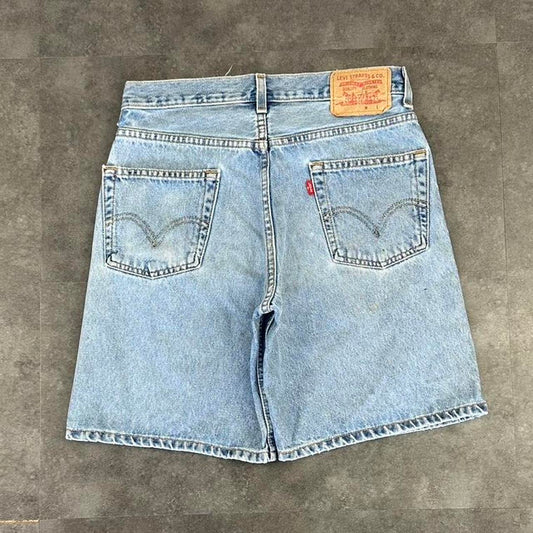Levi 2000s 550 carpenter baggy skate denim short Jorts