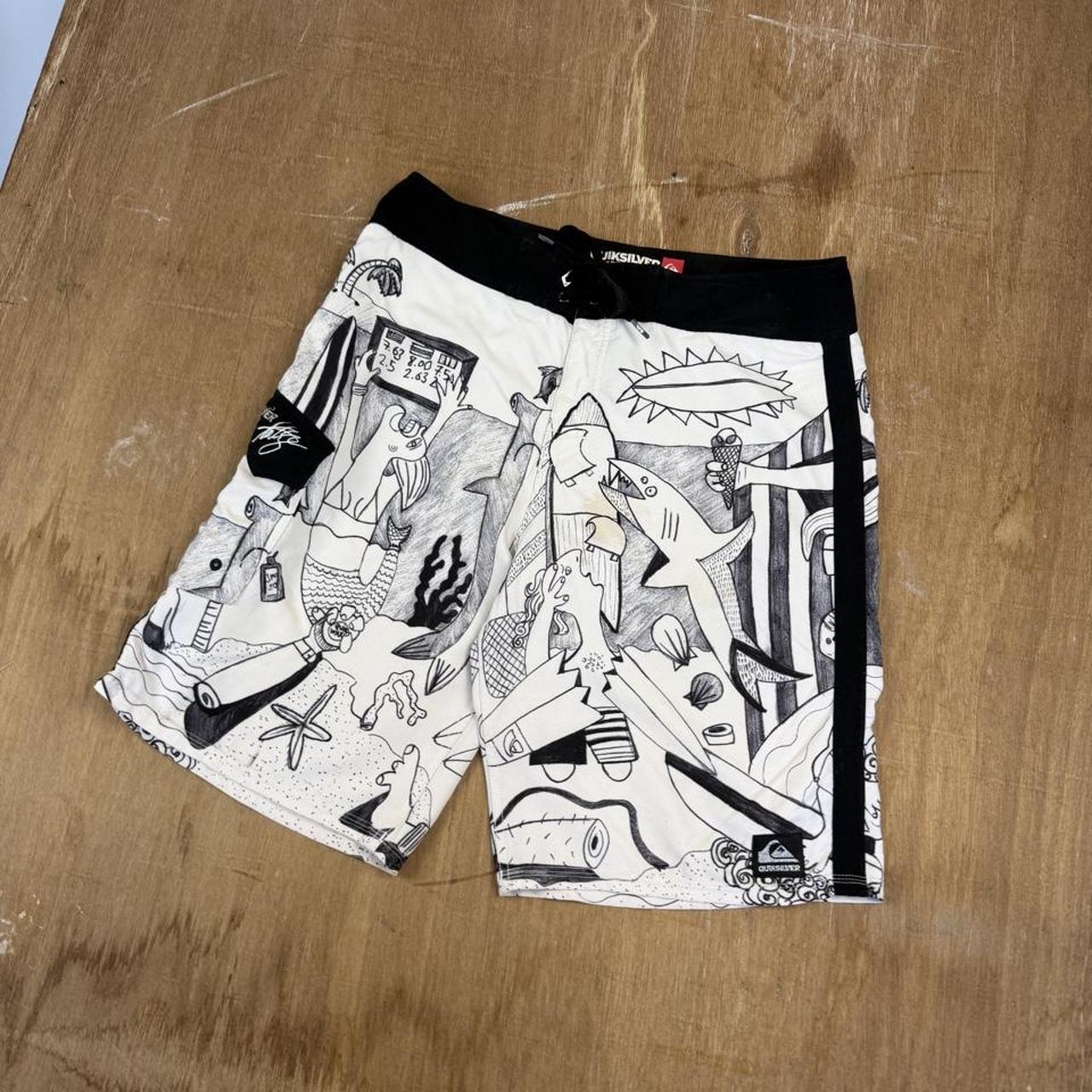 Quiksilver surfwear Y2K swim shorts
