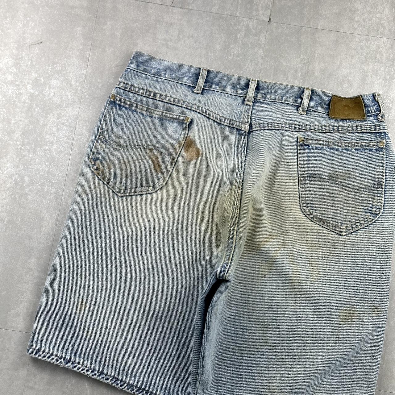 Lee made in the USA 90s carpenter dungaree baggy Jorts