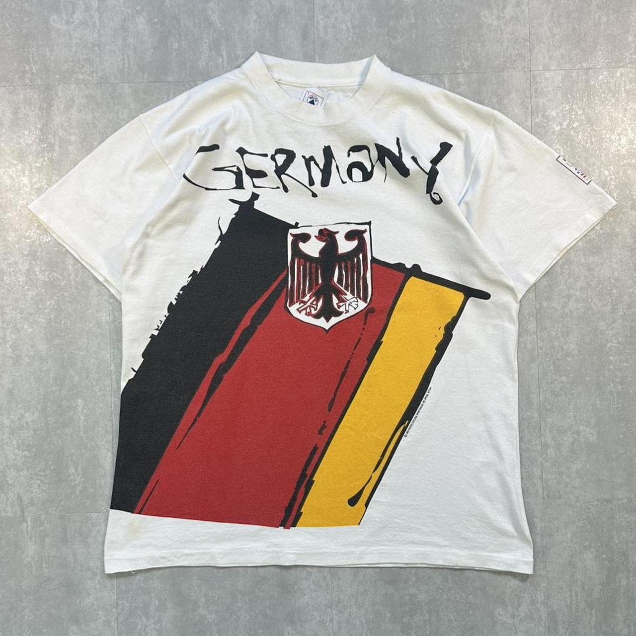 Rare Delta 90s Germany 1994 World Cup single stitch vintage T shirt