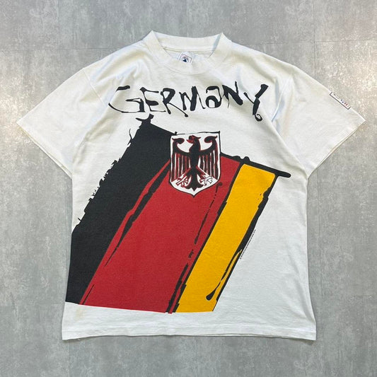 Rare Delta 90s Germany 1994 World Cup single stitch vintage T shirt