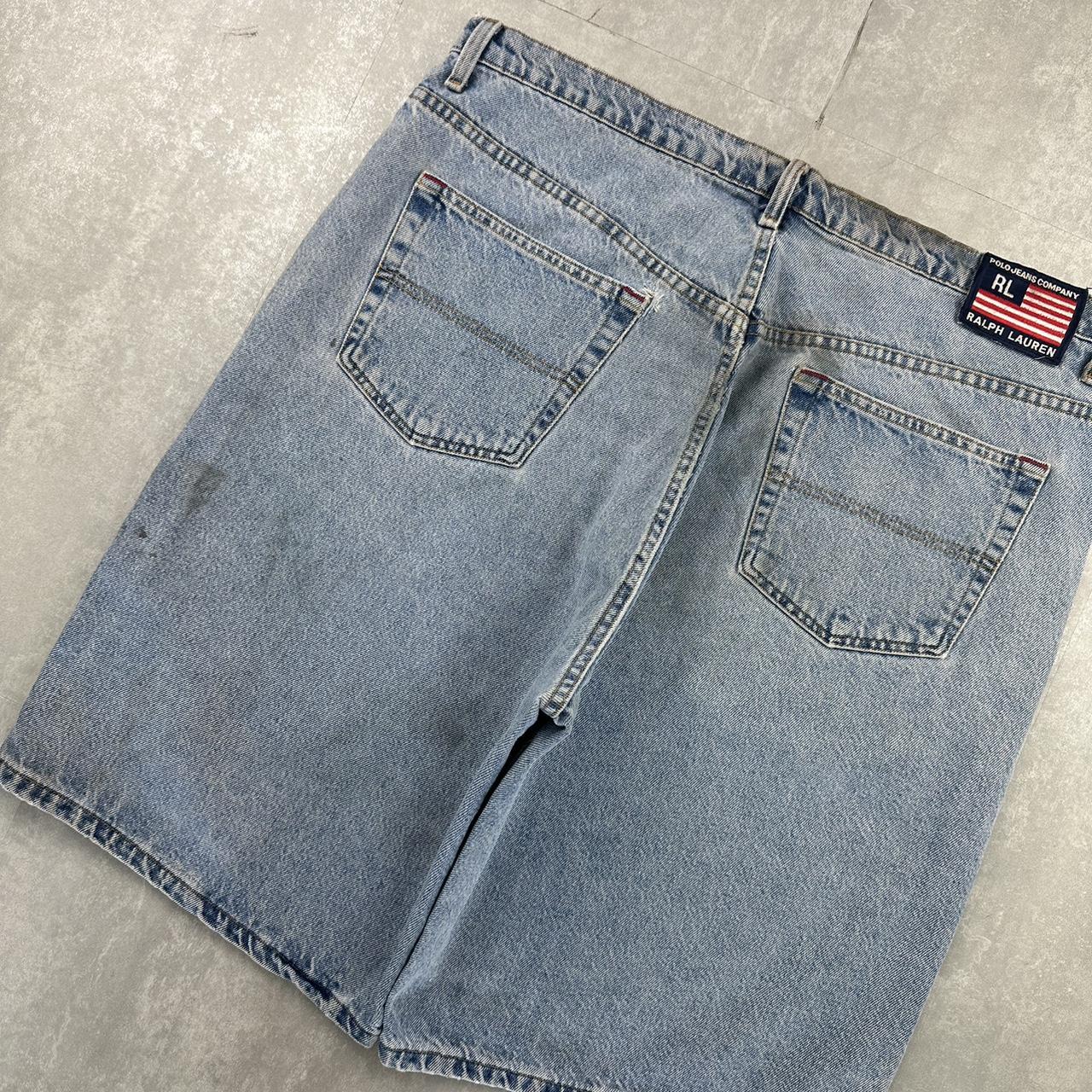 Polo Ralph Lauren 2000s spellout carpenter style jorts