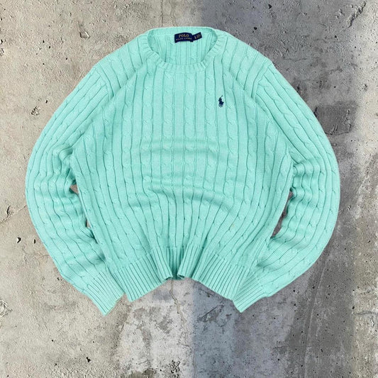 Polo Ralph Lauren 90s cable knit jumper