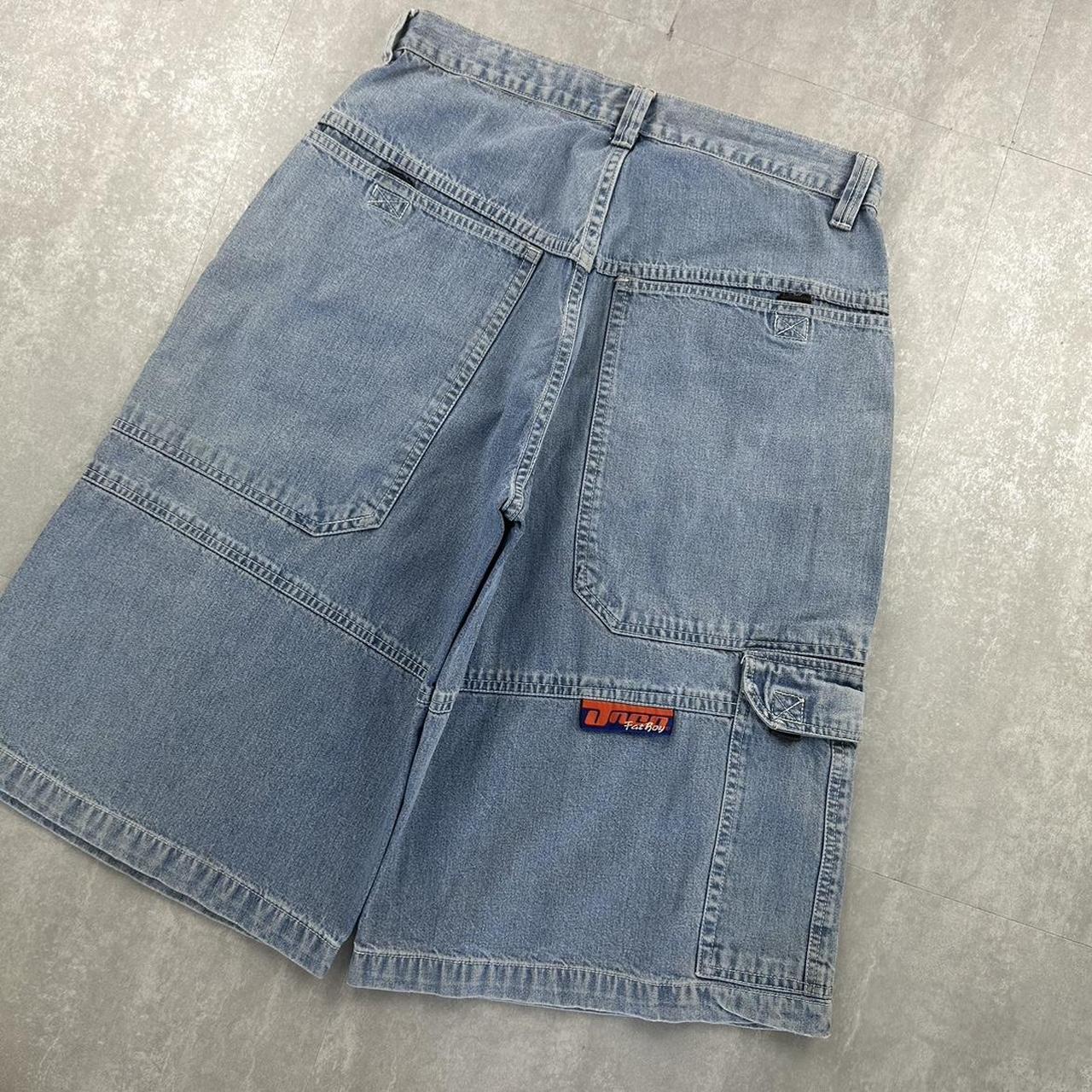 JNCO 2000s spellout carpenter style jorts