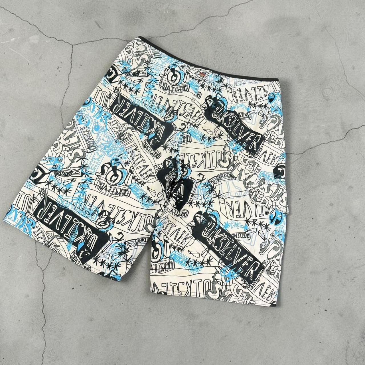 Quiksilver surfer vintage Y2K Surfwear beach swim board shorts