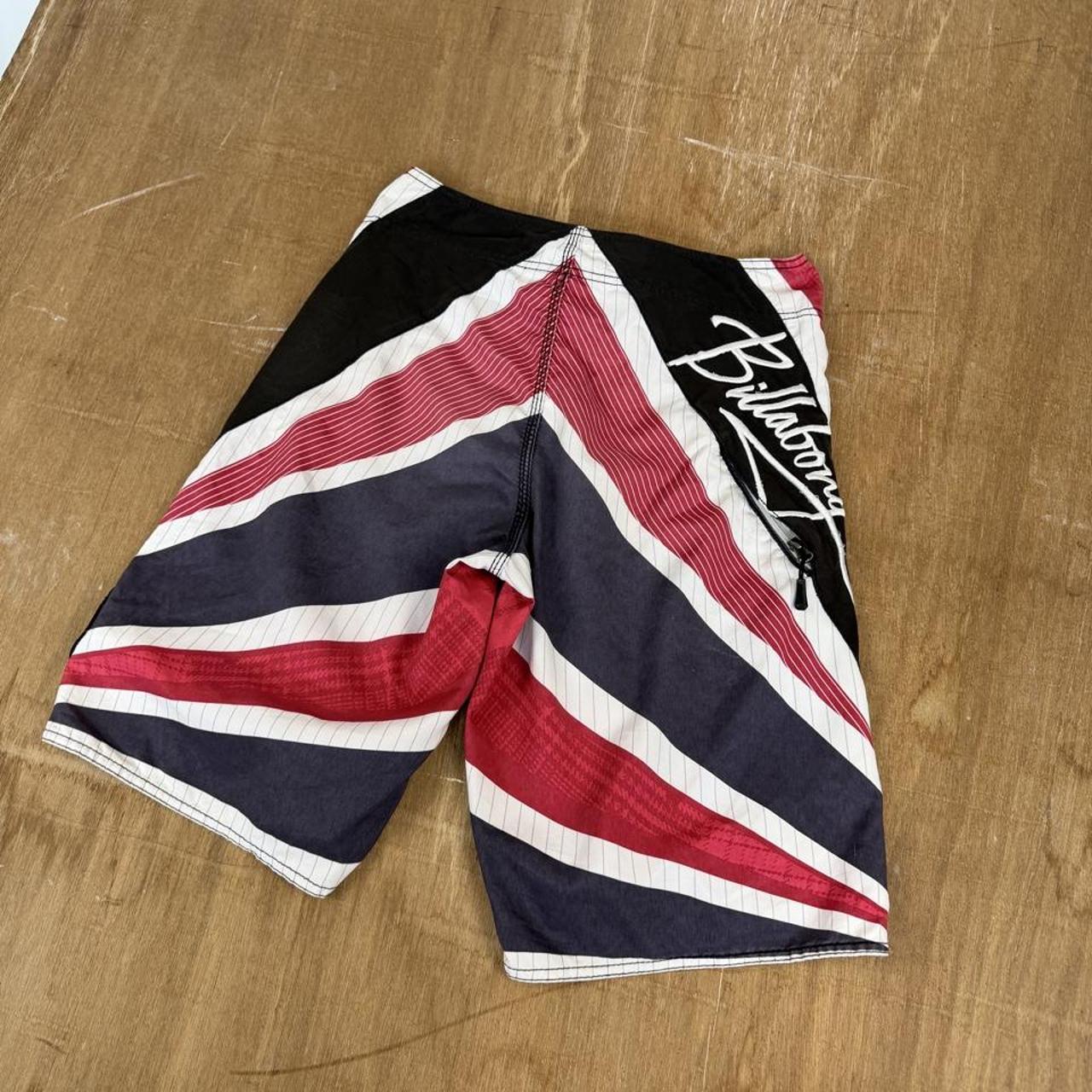 Billabong Andy irons samurai rising sun Y2K swim board shorts
