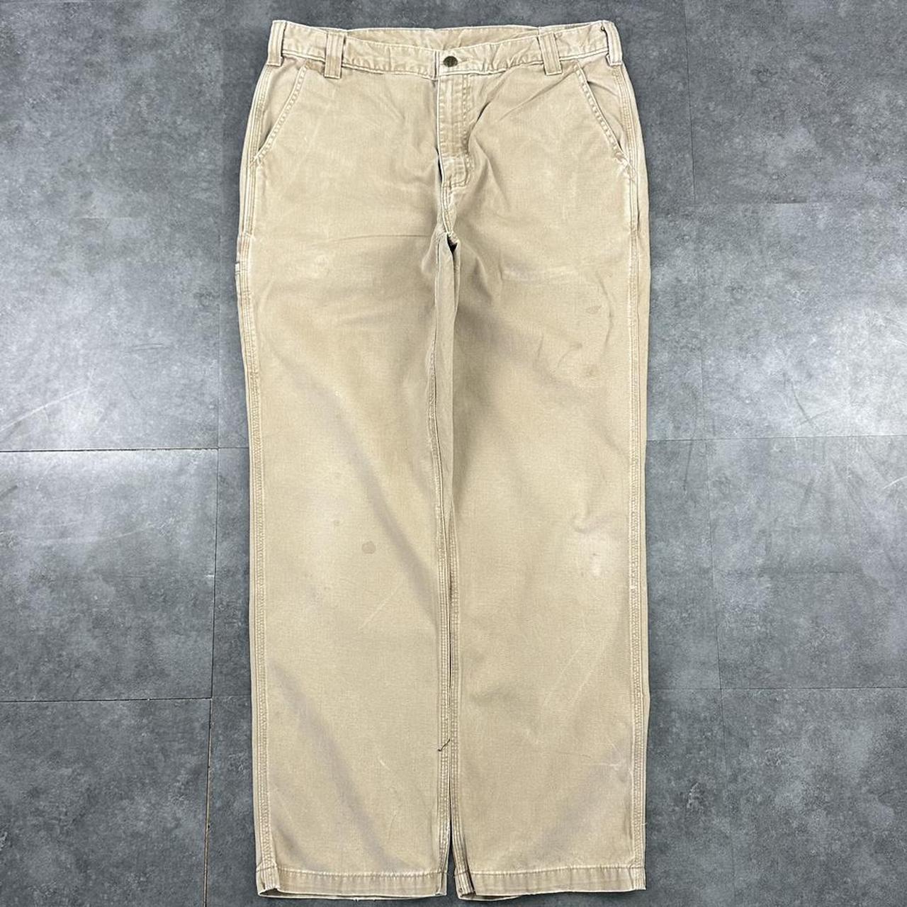 Carhartt 2000s dungaree workwear comfort fit cargo trousers