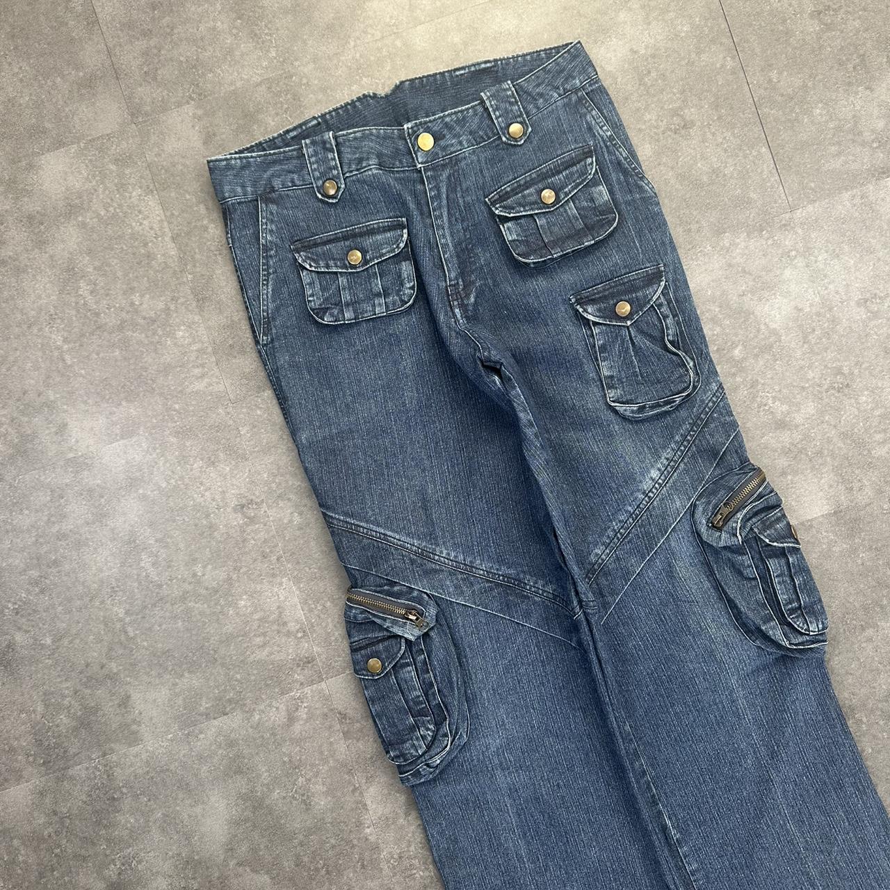 Japanese style hiphop 2000s jeans