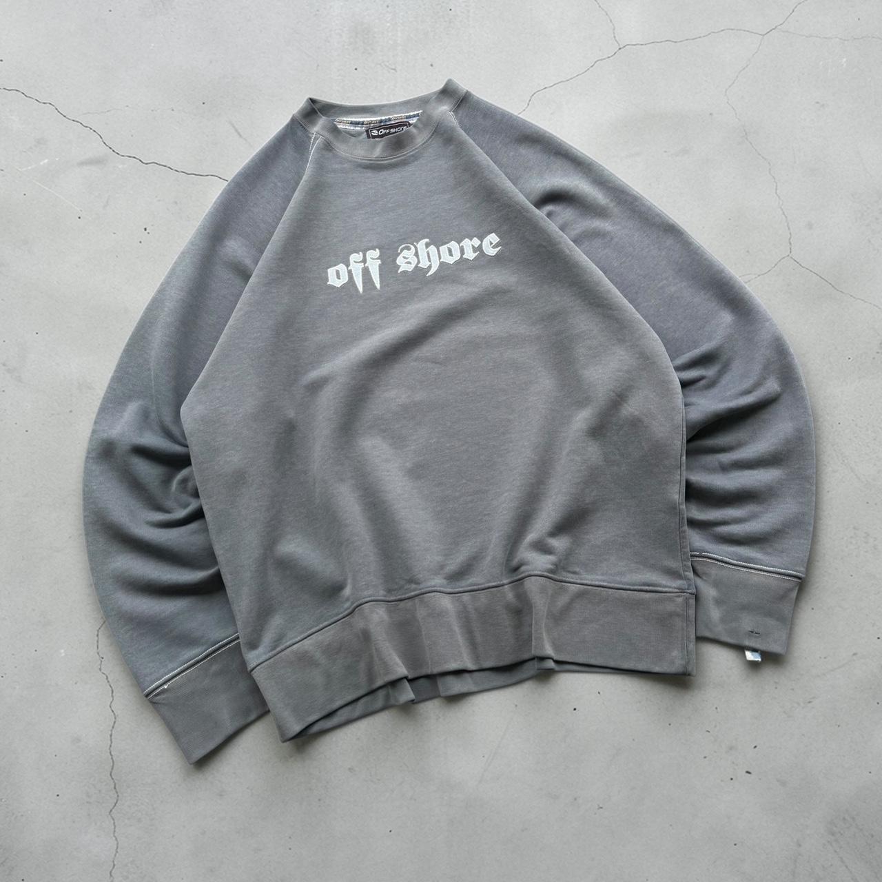 Offshore Vintage Y2K Surfwear 2000s spellout sweatshirt