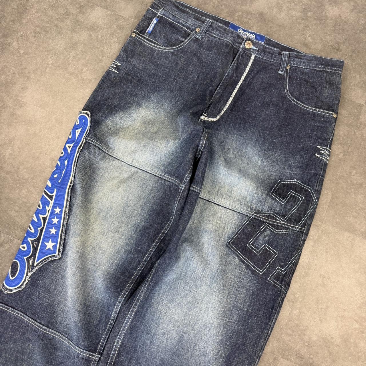Southpole Grunge 2000s Vintage Japanese style Baggy HipHop Y2k Jeans