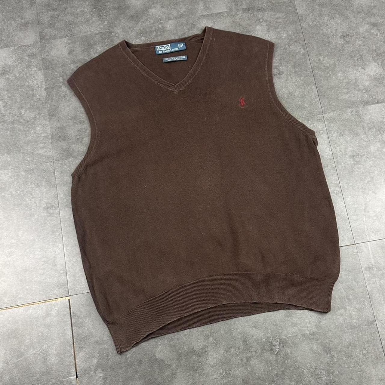 Polo Ralph Lauren 90s V Neck knit pullover knit Vest