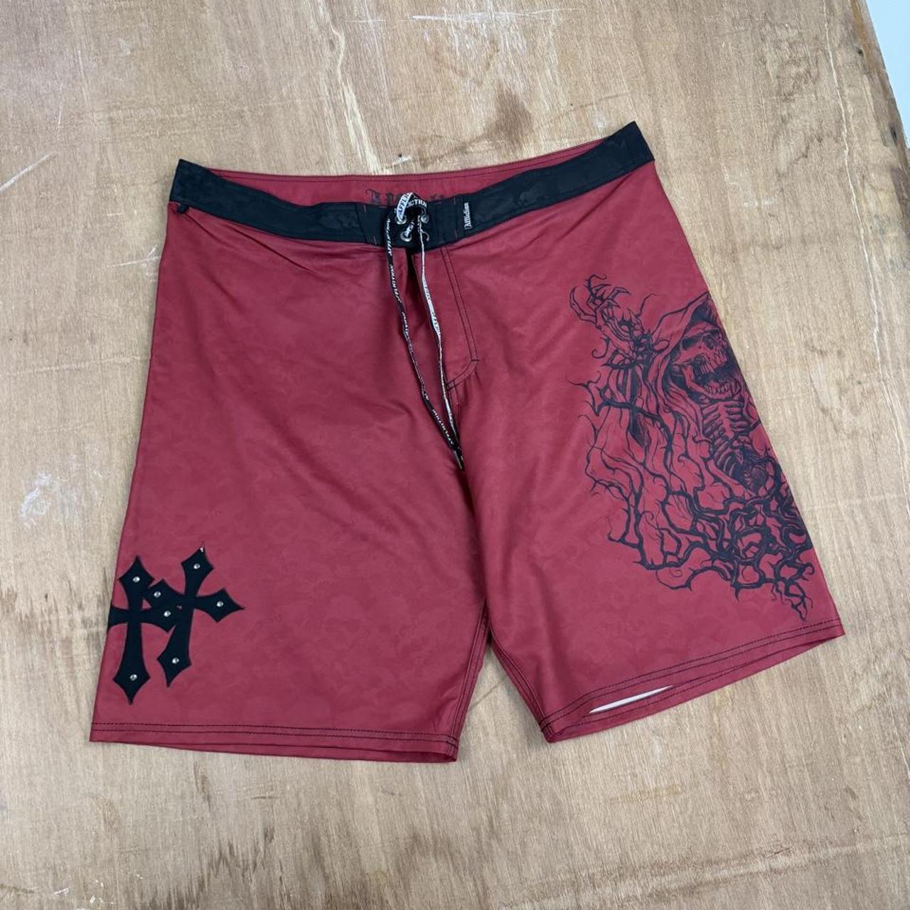 Affliction Surfwear Y2K swim board shorts