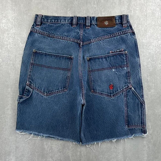 Rocawear Japanese style 2000s spellout carpenter style skate jorts