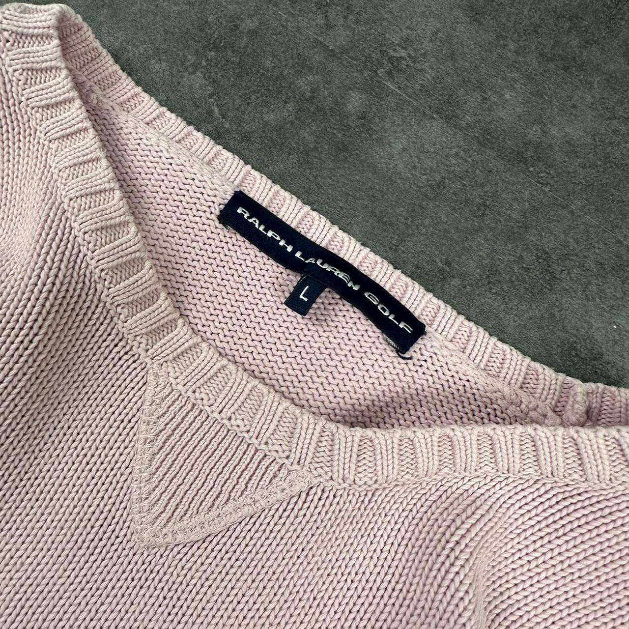 Polo Ralph Lauren 90s chunky knit cotton jumper