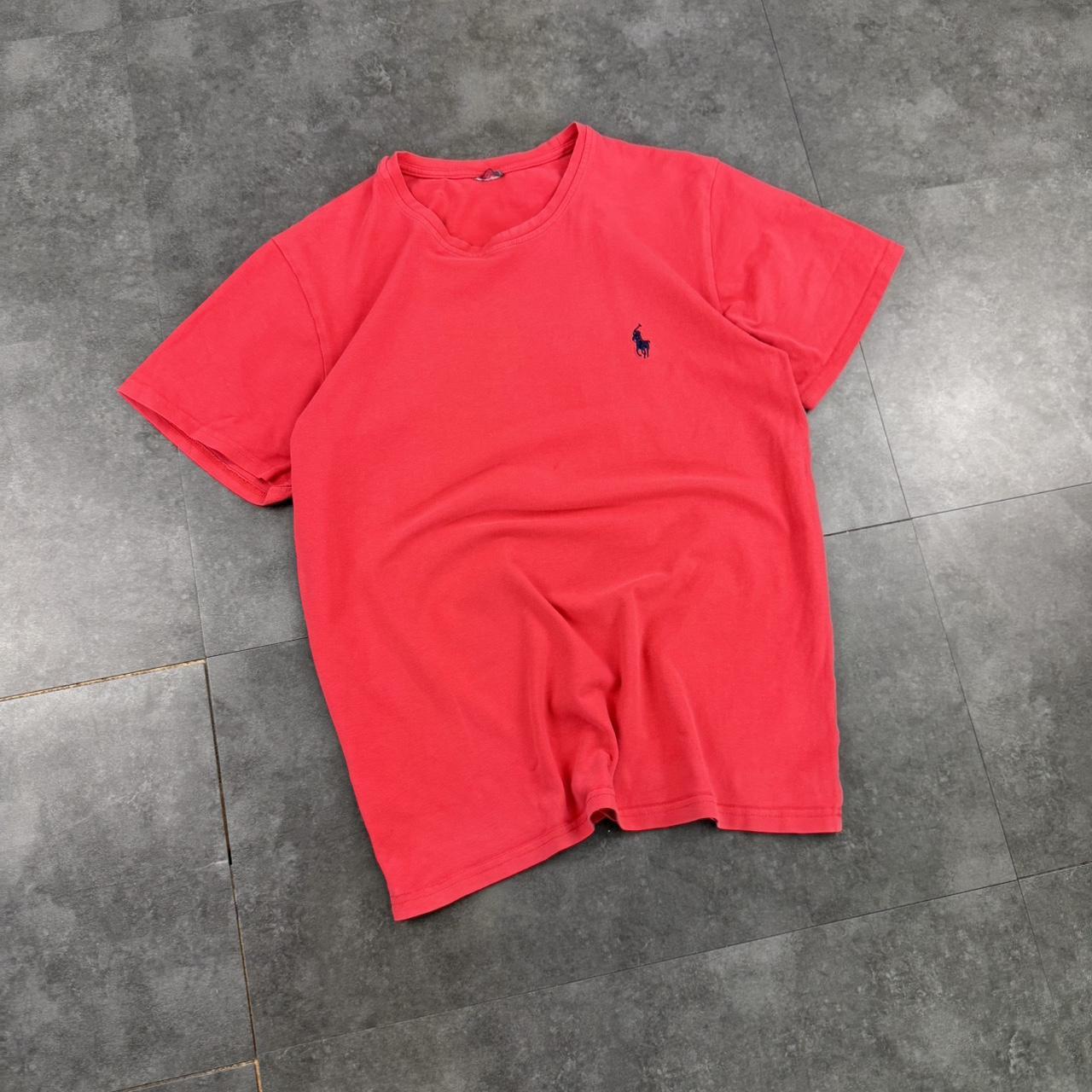 Polo Ralph Lauren 2000s mini logo embroidered print T shirt