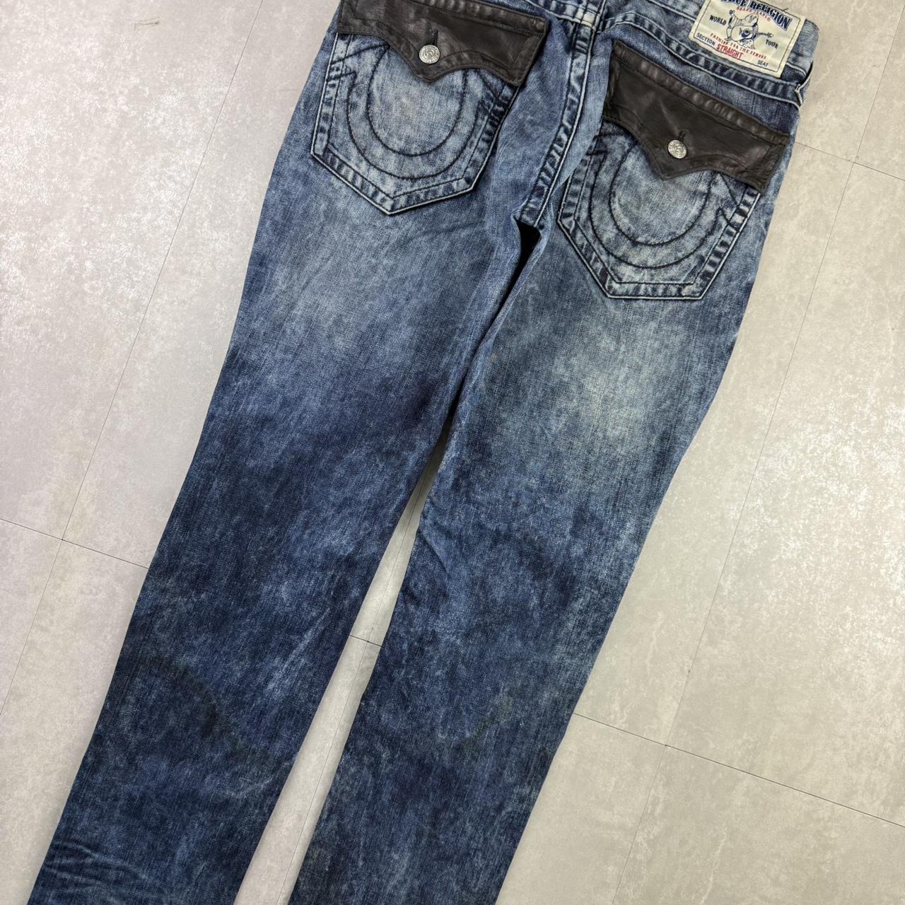 True religion hiphop 2000s embroidered jeans