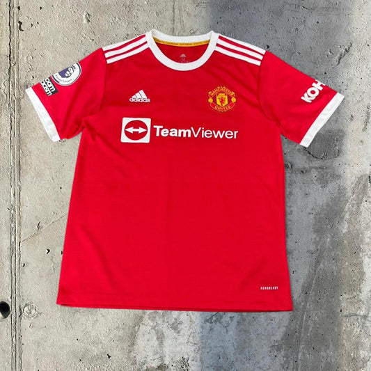 Manchester United Ronaldo 2021-22 home kit football jersey