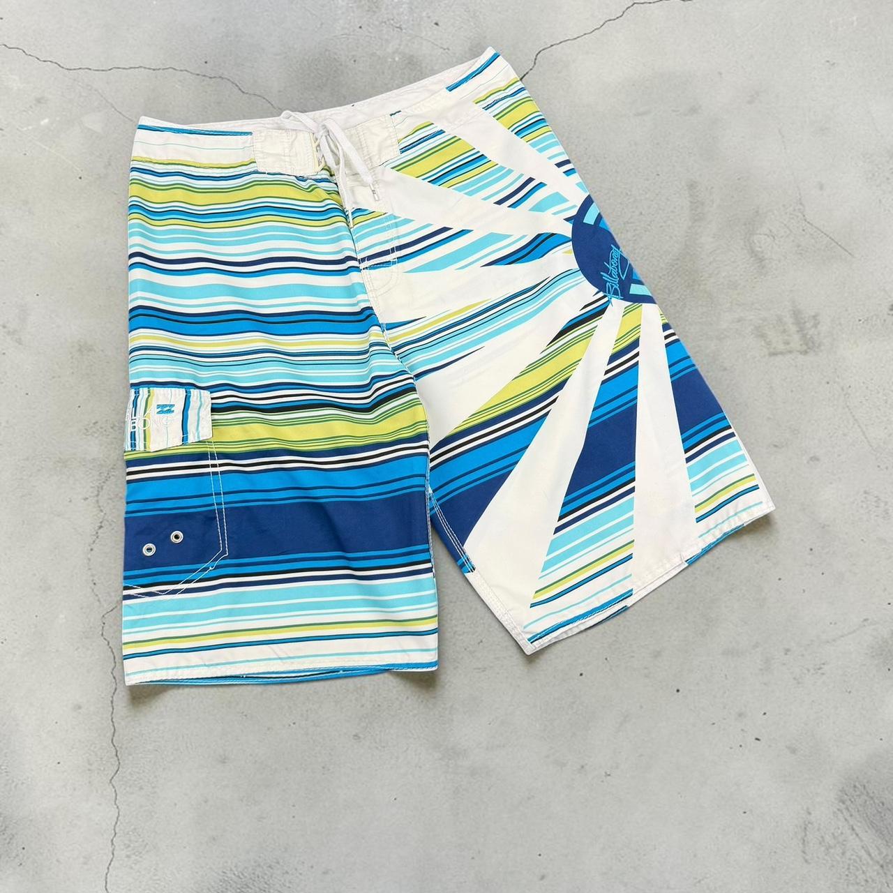 Billabong Vintage Y2K Surfwear check board shorts cargo shorts