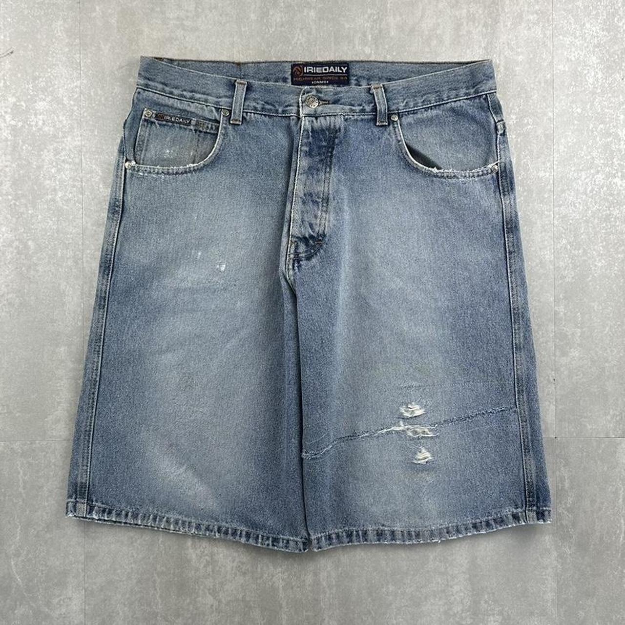 Irie daily Japanese style 2000s spellout carpenter style skate jorts