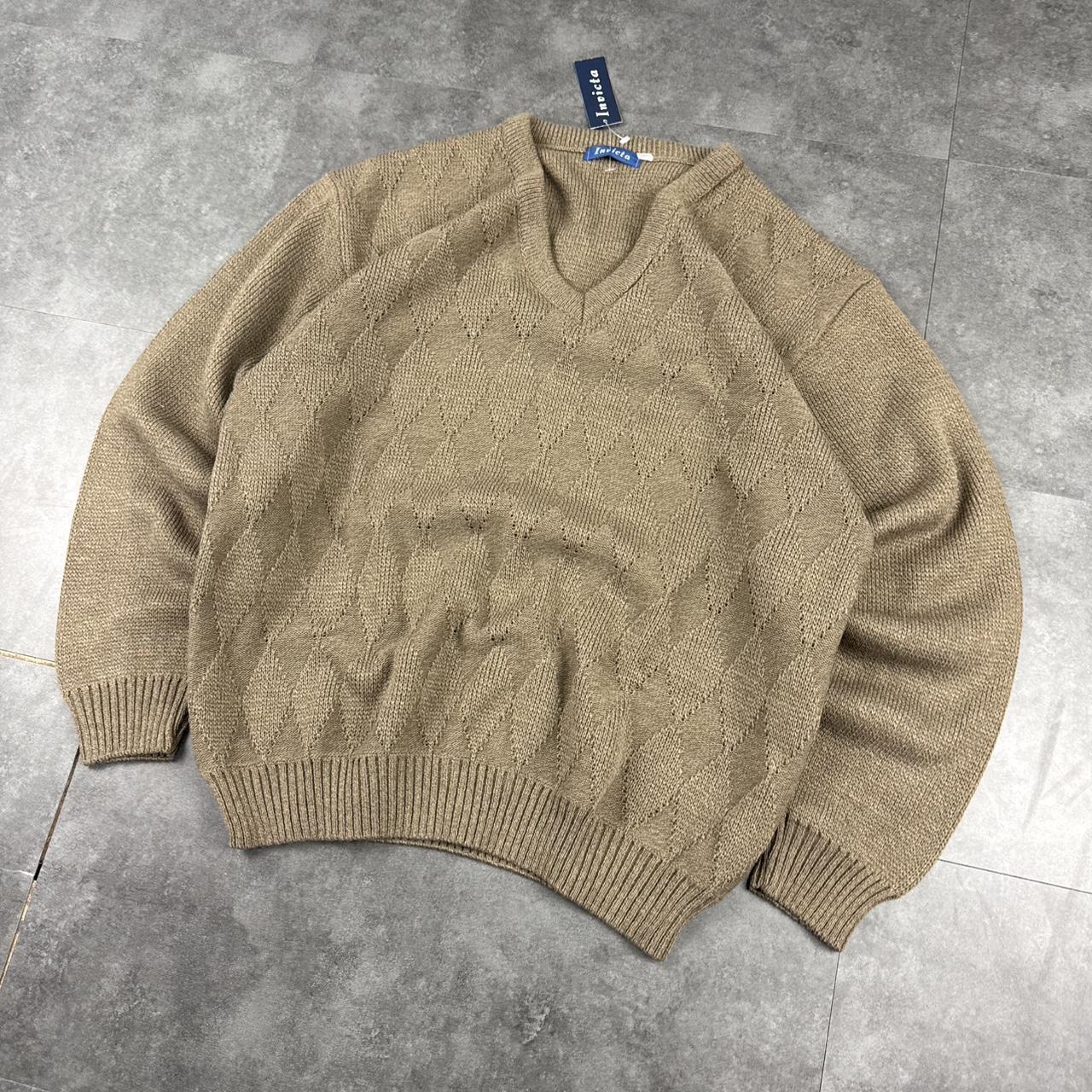 Vintage Invicta 90s chunky knit fisherman’s jumper