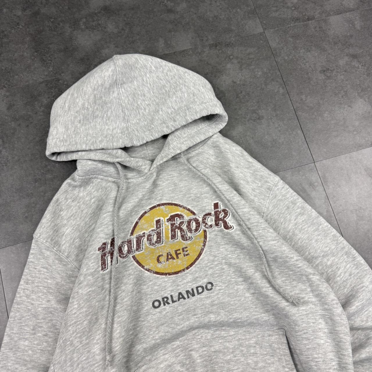 Hard Rock Cafe Orlando Vintage 2000s hiphop y2k spellout hoodie