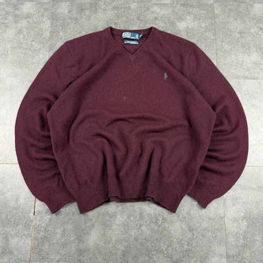 Polo Ralph Lauren 90s chunky knit jumper
