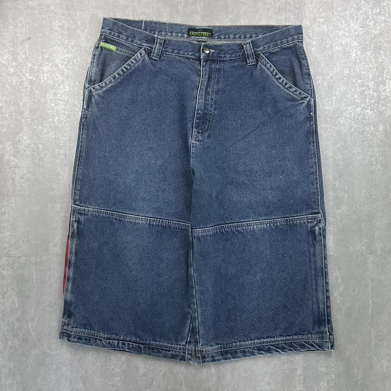 Easy Street 2000s spellout carpenter style jorts